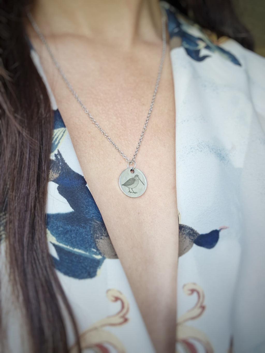 Pendentif - La Bécasse - Personnalisation offerte