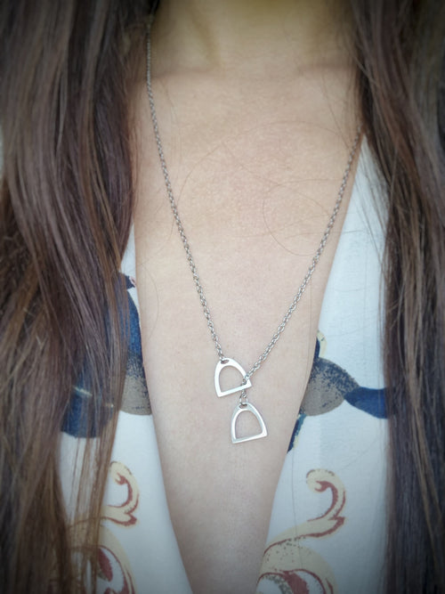 Collier - Le Cavalier plaqué Argent