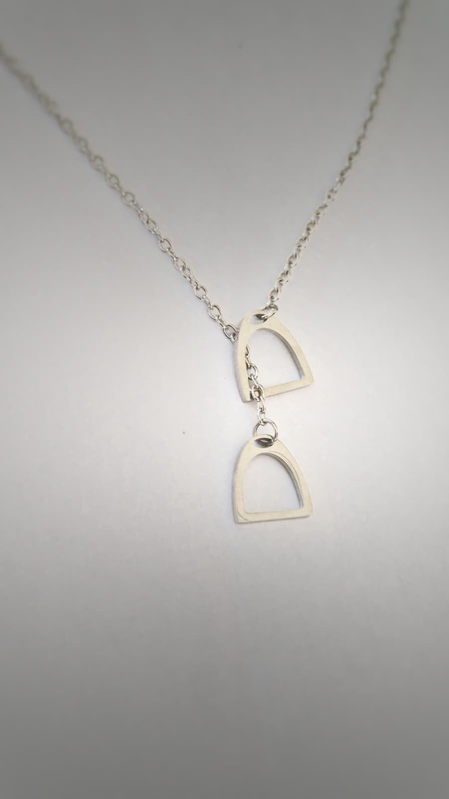 Collier - Le Cavalier plaqué Argent