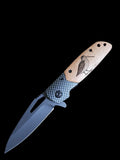Le cadeau parfait pour chasseur – Couteau gravé Bécasse personnalisé