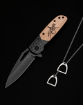 personnalisable couteau personnalisable chasse outdoor hunting unic hunt bijoux